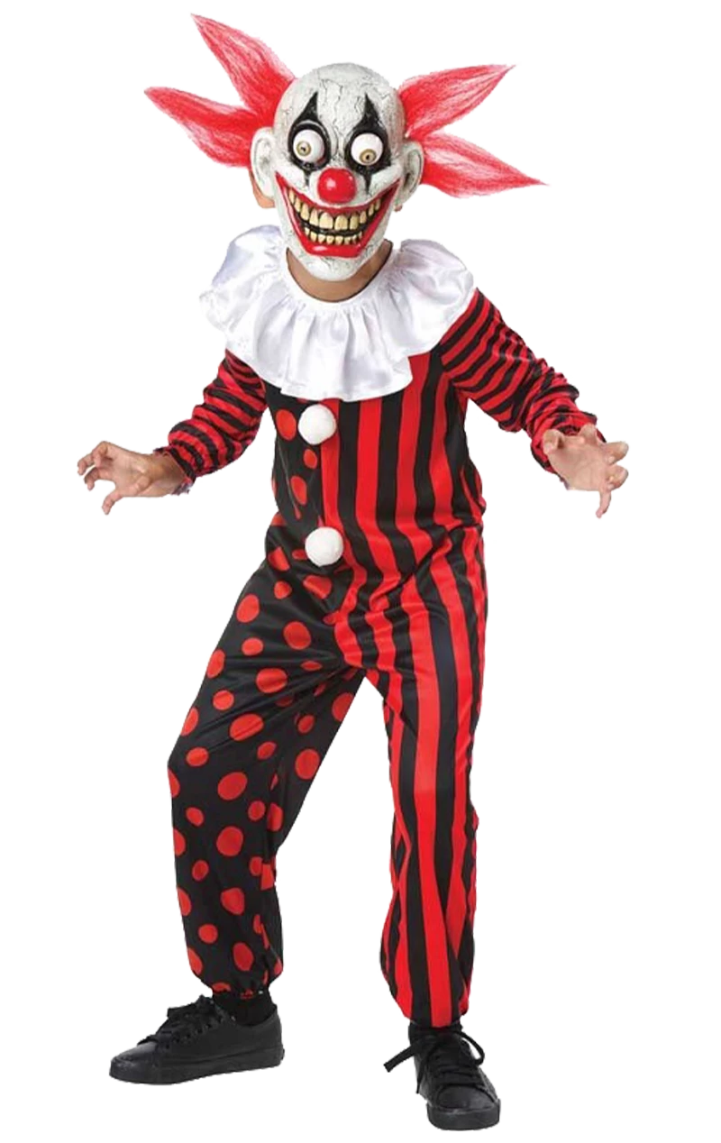 Palmer Kids Clown Googly Eye Halloween Costume 1 Palmer Kids Clown Googly Eye Halloween Costume