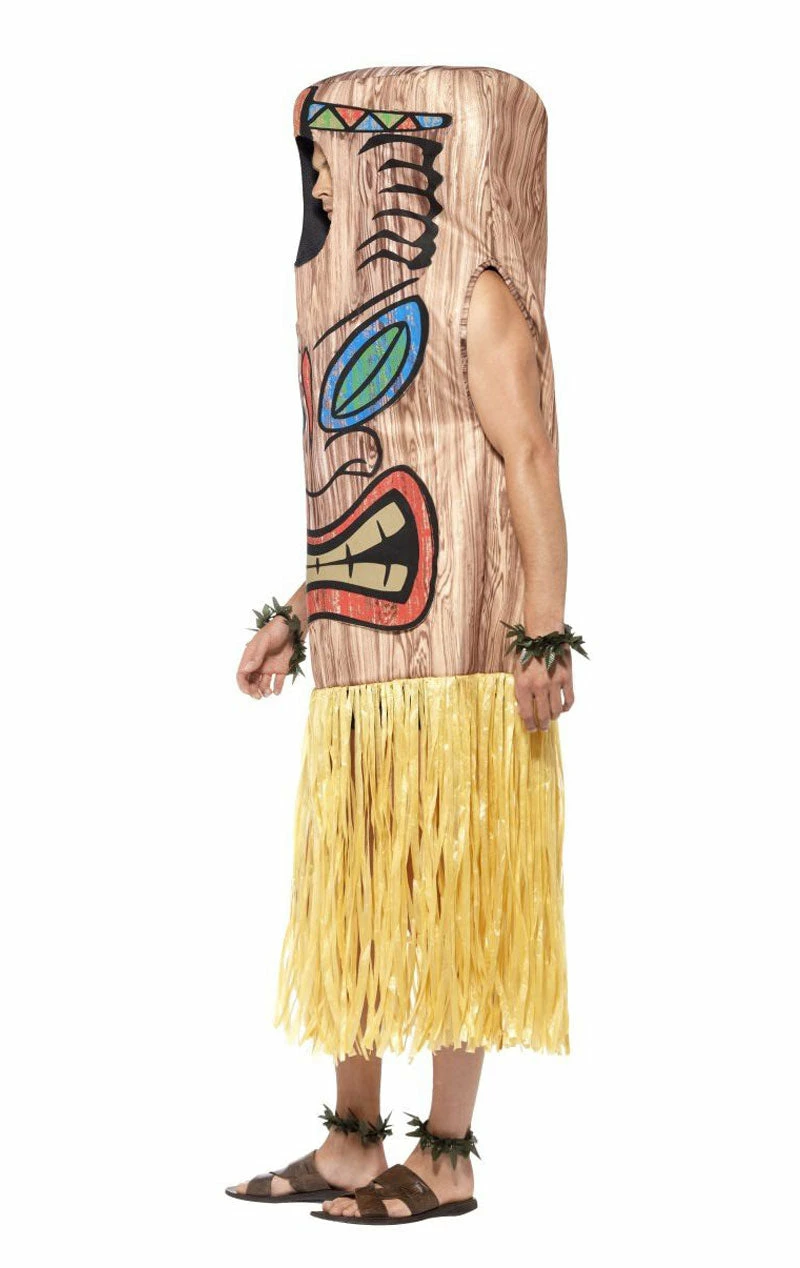 Smiffys Hawaiian Tiki Totem Costume 2 Smiffys Hawaiian Tiki Totem Costume - Image 2