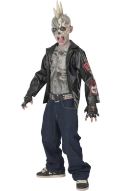 Kids Zombie Rocker Costume