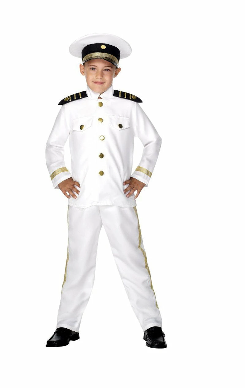 Smiffys Kids Captain Costume 2 Smiffys Kids Captain Costume - Image 2