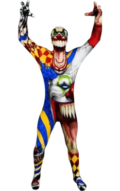 Kids Clown Morphsuit Costume