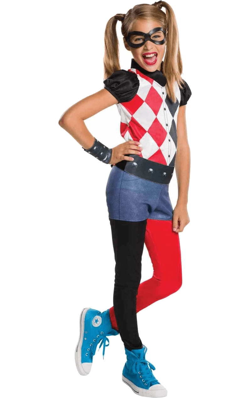 Kids Harley Quinn Costume 1 Kids Harley Quinn Costume