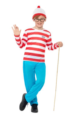 Smiffys Kids Where's Wally Costume