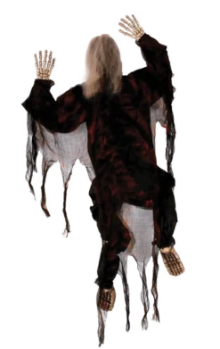 Fun World Climbing Ghoul Decoration