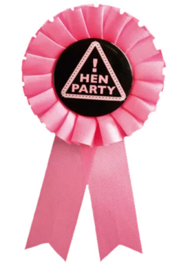 GENERIC Hen Party Rosette Accessory