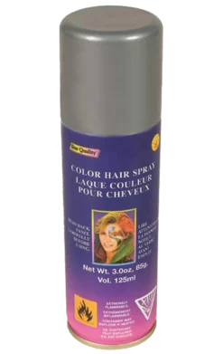 Silver Hairspray Accessory