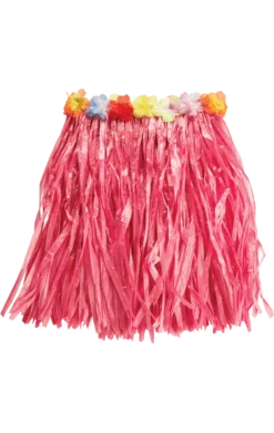 Hawaiian Pink Grass Skirt