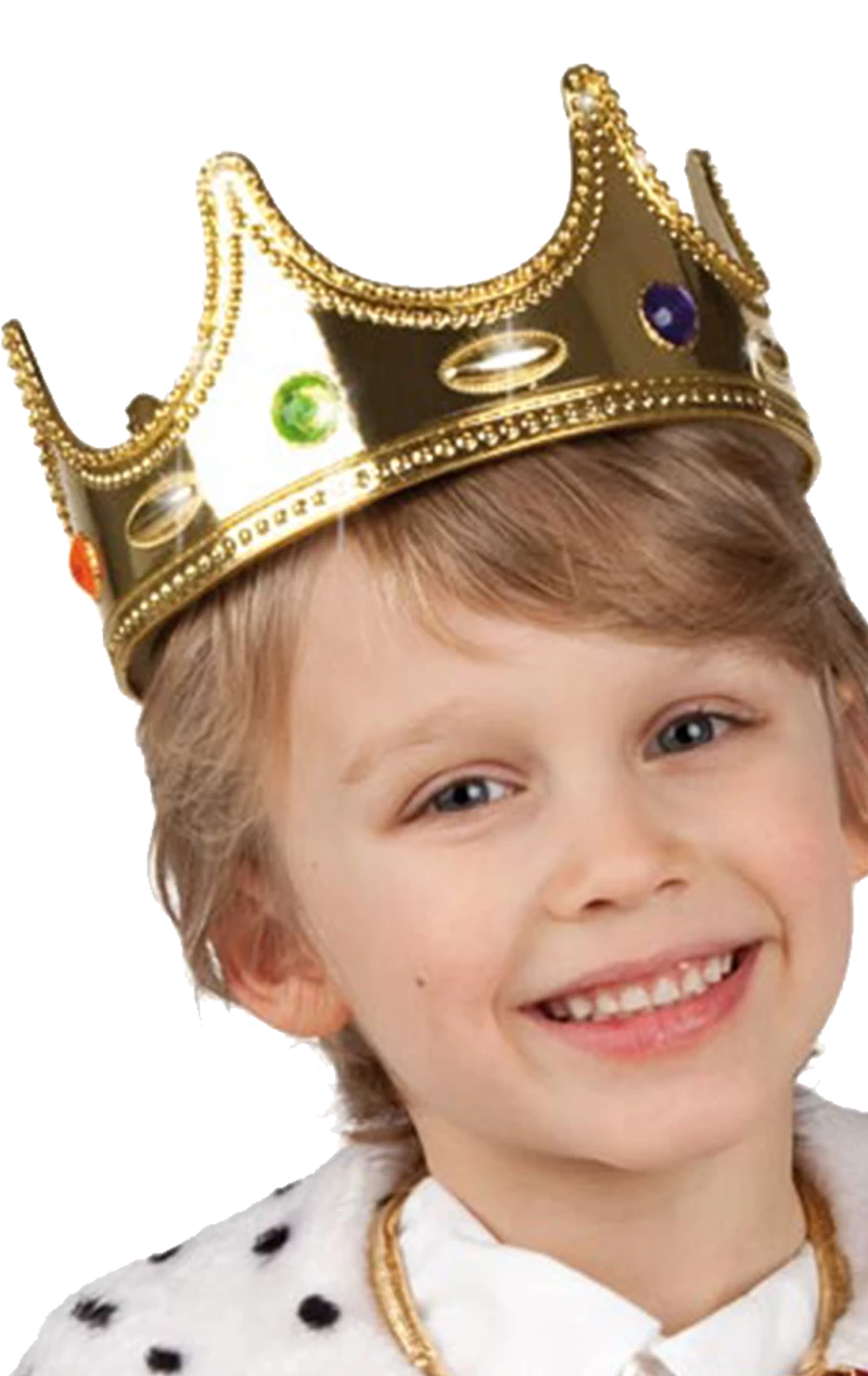 Boland Kids King Crown Accessory 1 Boland Kids King Crown Accessory