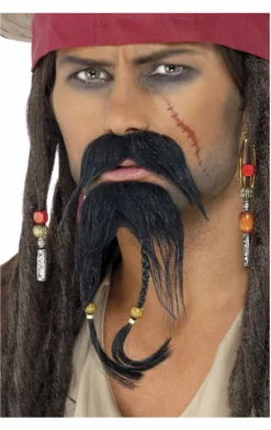 Smiffys Pirate Facial Hair Accessory