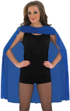 GENERIC Classic Blue Superhero Cape
