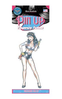 Mechanic Pin Up Tattoo