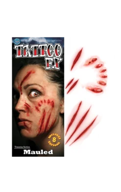 Mauled Trauma Tattoo Accessory