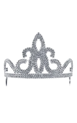 Silver Tiara Accessory