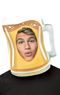 Adult Beer Mug Headpiece Costume