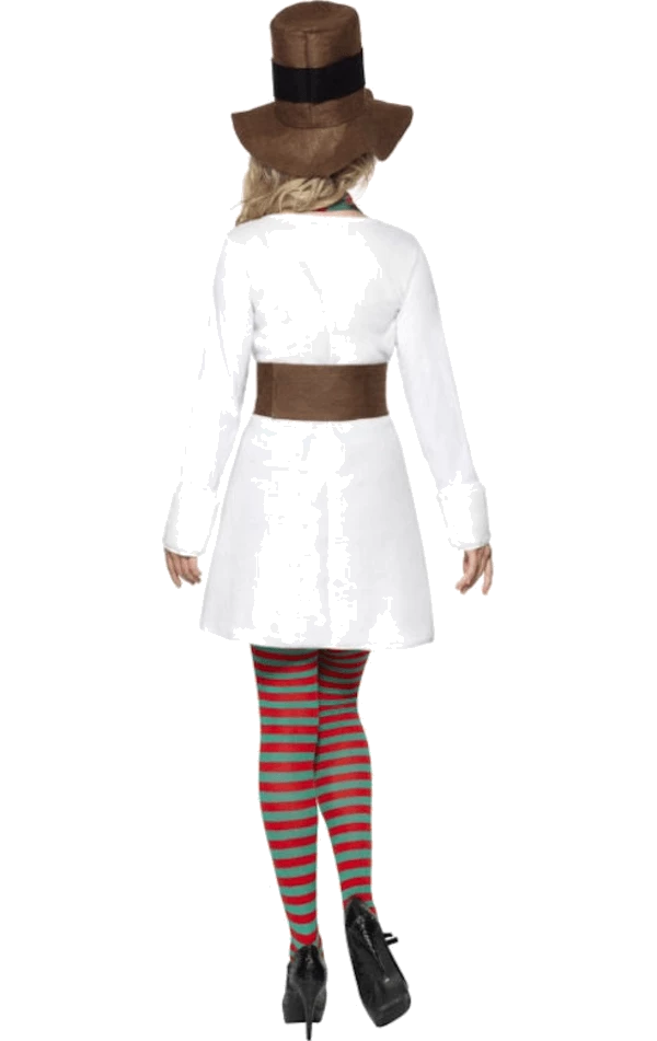 Smiffys Womens Miss Snowman Costume 3 Smiffys Womens Miss Snowman Costume - Image 3