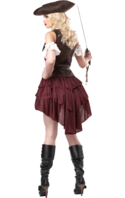 Womens Sexy Swashbuckler Pirate Costume -Palmer Sales 00060852a02