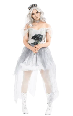 Womens Spirit Ghost Bride Costume