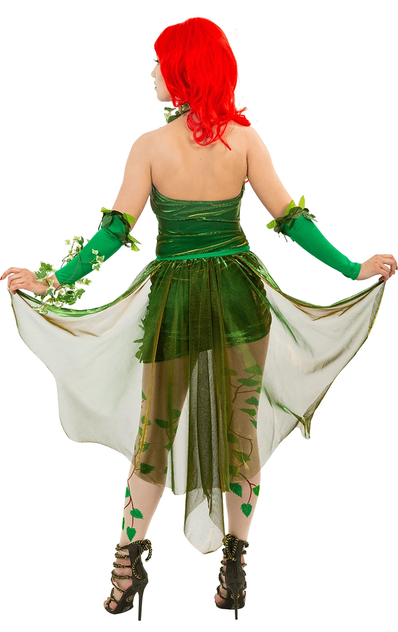 Womens Poison Ivy Costume 2 Womens Poison Ivy Costume - Image 2