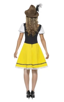 Smiffys Womens Yellow Bavarian Costume -Palmer Sales 00061118a02