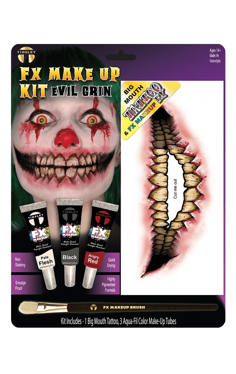 Evil Grin Makeup Kit Accessory 1 Evil Grin Makeup Kit Accessory