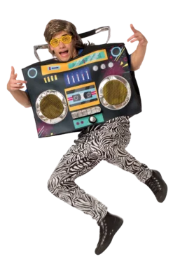 Adult Boom Box Stereo Costume