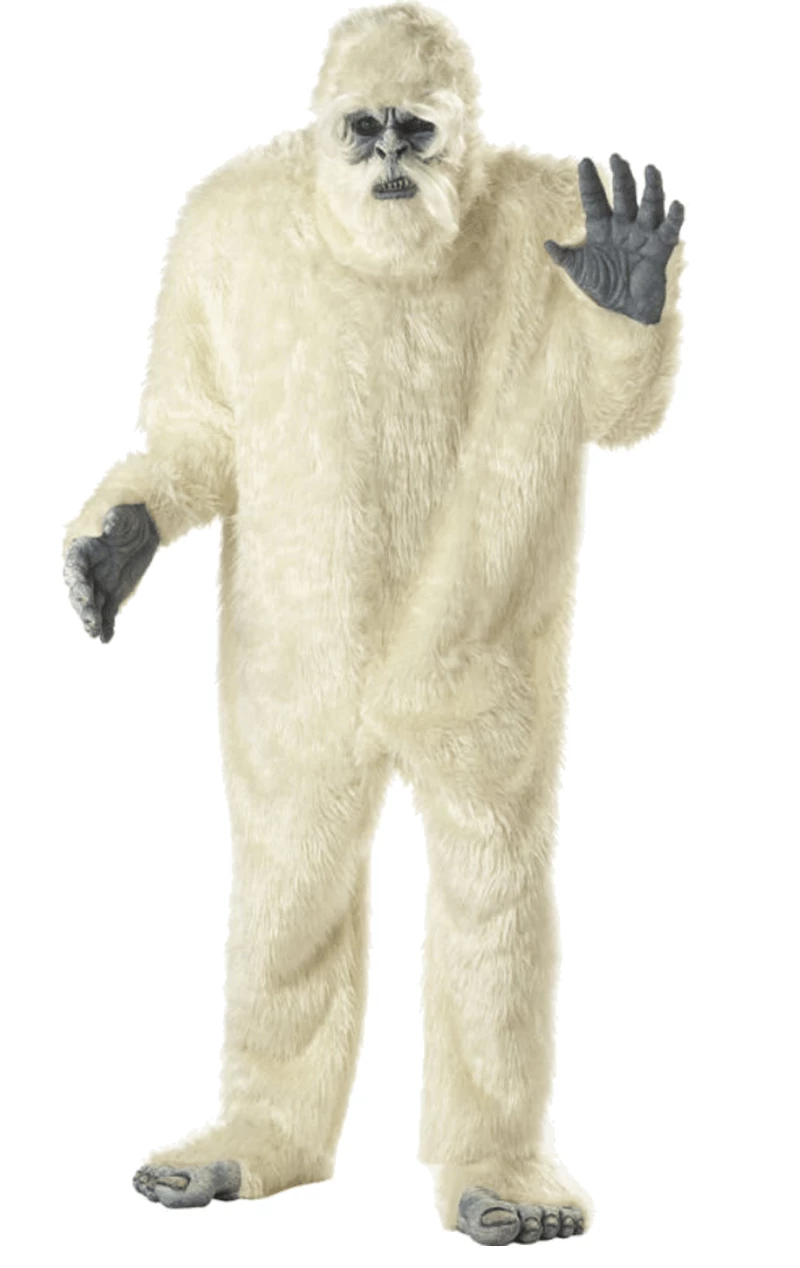Adult Abominable Snowman Costume 1 Adult Abominable Snowman Costume