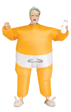 Palmer Adult Inflatable Big Baby Trump Costume