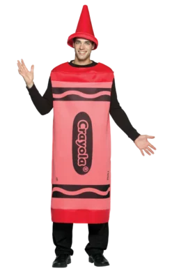 Adult Red Crayola Crayon Costume