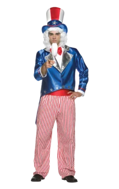 Mens Uncle Sam Costume