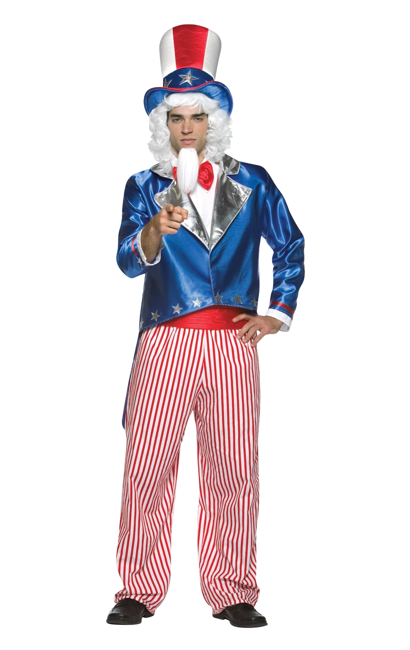 Mens Uncle Sam Costume 1 Mens Uncle Sam Costume