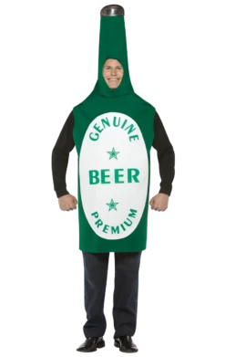 Adult Lightweight Beer Bottle Costume