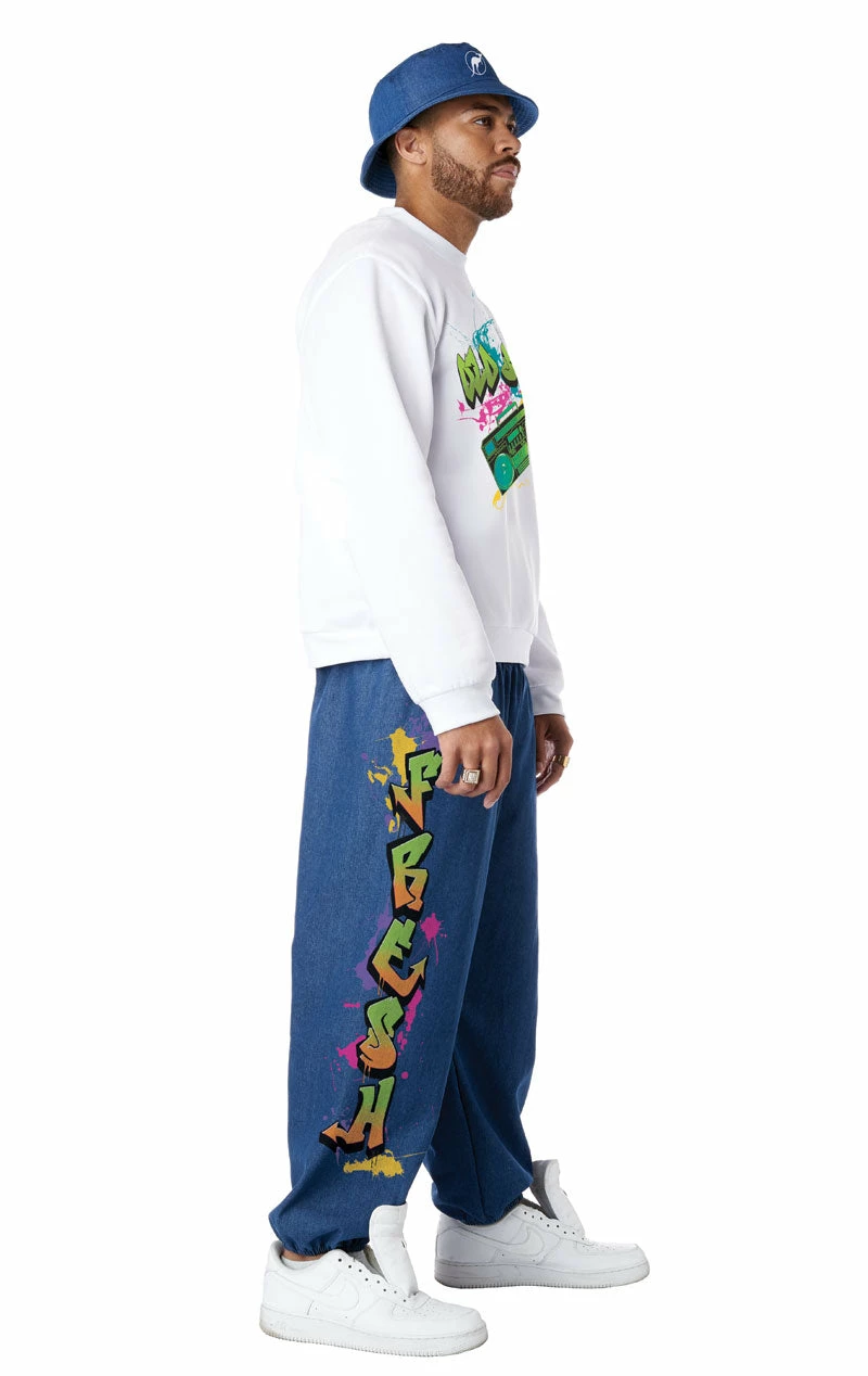 GENERIC Mens 90s Hip Hop Costume 4 GENERIC Mens 90s Hip Hop Costume - Image 4