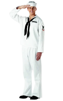 GENERIC Mens Classic Sailor Costume