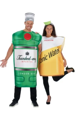 GENERIC Adult Gin & Tonic 2 In 1 Costume