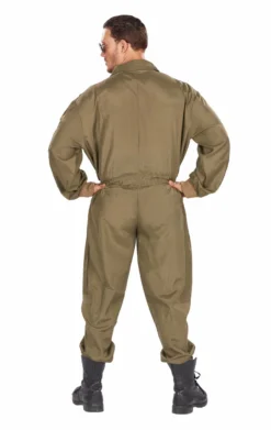 Adult Fighter Pilot Aviator Costume 9 Adult Fighter Pilot Aviator Costume -Palmer Sales 00091247a03