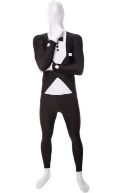 Adult Tuxedo Morphsuit Costume