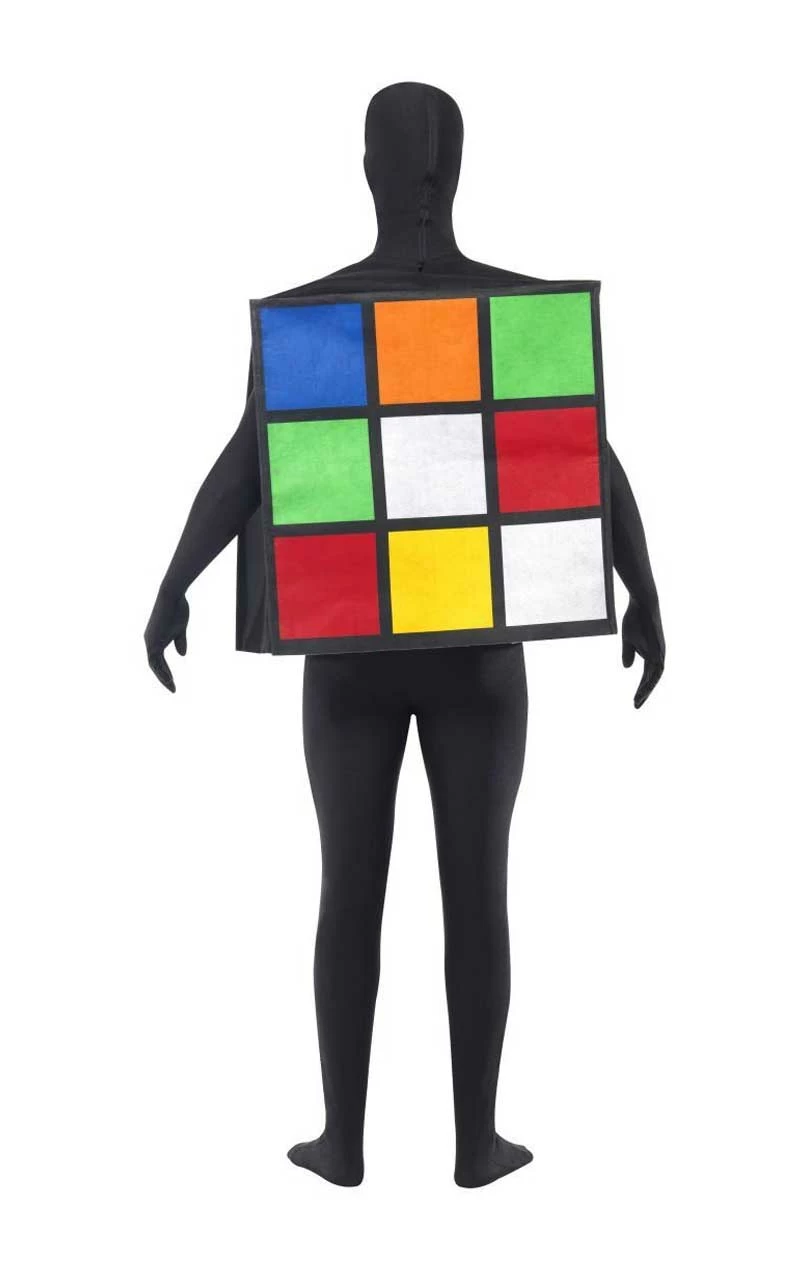 Smiffys Adult Rubiks Cube Costume 3 Smiffys Adult Rubiks Cube Costume - Image 3