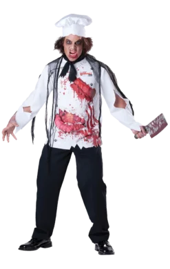 Mens Halloween Goremet Chef Costume