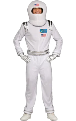 Forum Novelties Mens White Astronaut Costume