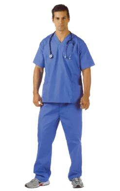 Blue Hospital Scrubs Costume