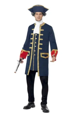 Smiffys Mens Pirate Commander Costume