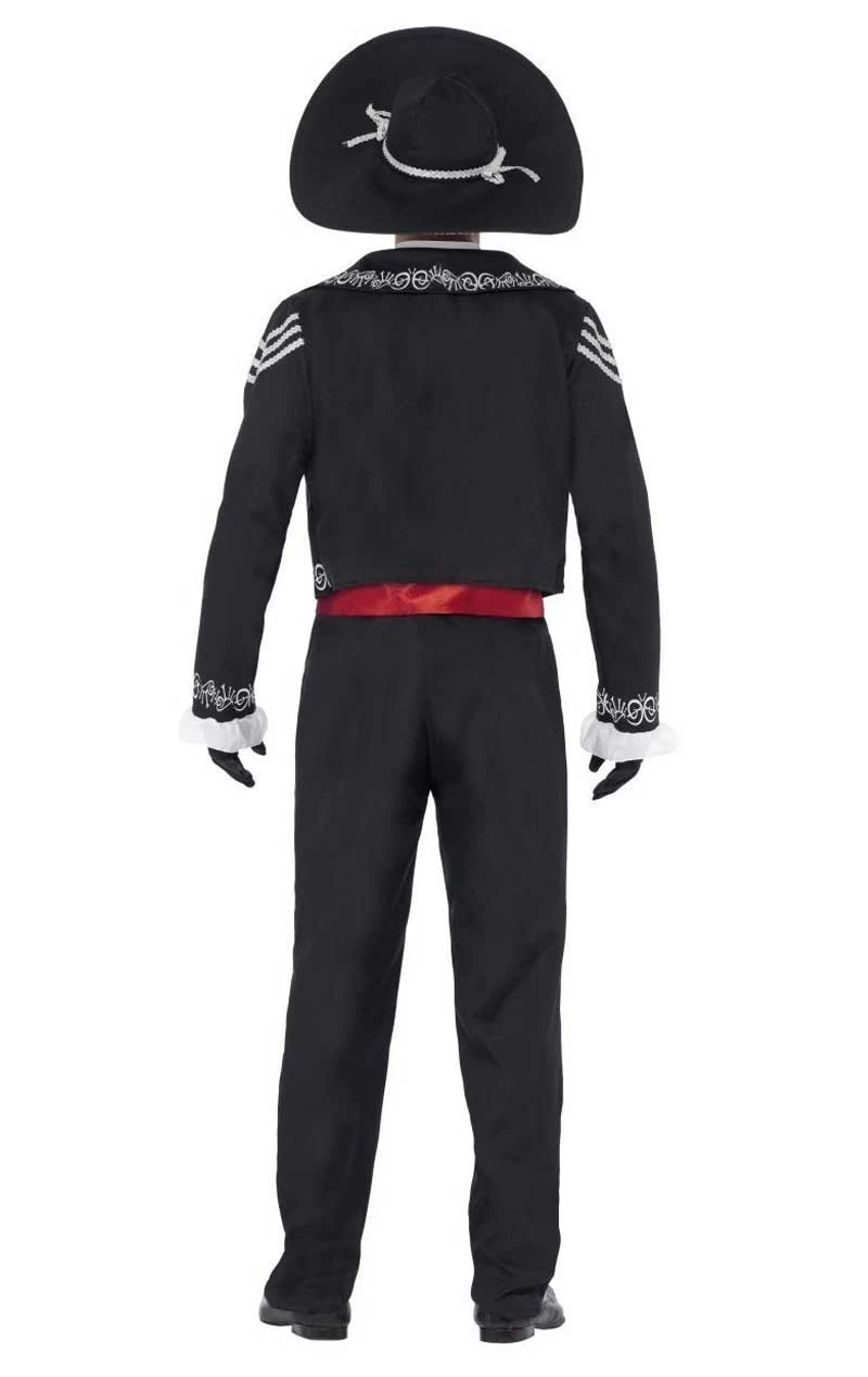 Smiffys Senor Bones Costume 3 Smiffys Senor Bones Costume - Image 3