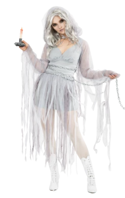 Womens Haunting Spirit Ghost Costume