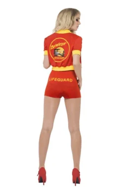 Smiffys Womens Baywatch Lifeguard Costume -Palmer Sales 00095250a02