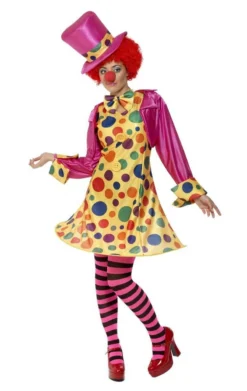 Smiffys Clown Lady Costume