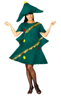 Smiffys Adult Christmas Tree Costume