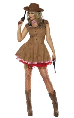 Smiffys Wild West Brown Costume