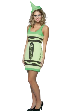 Crayola Green Dress Costume