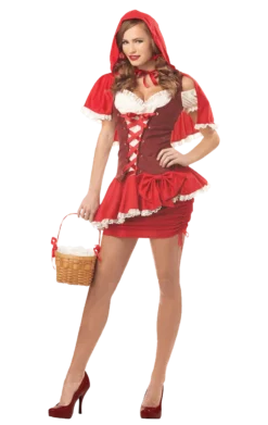 Ladies Sexy Red Riding Hood Costume