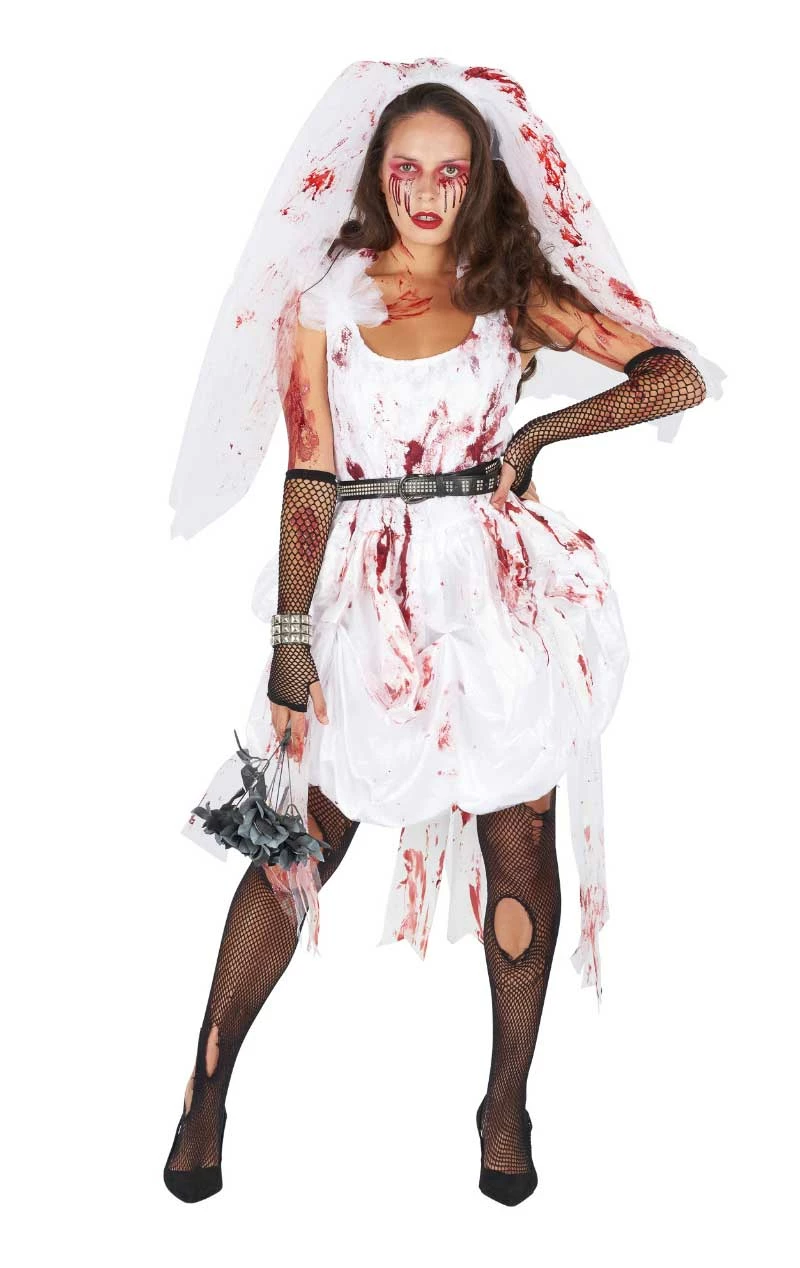 GENERIC Womens Bloody Bride Halloween Costume 1 GENERIC Womens Bloody Bride Halloween Costume